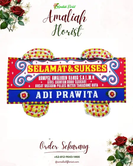 Papan Bunga Ucapan Selamat Mawani
